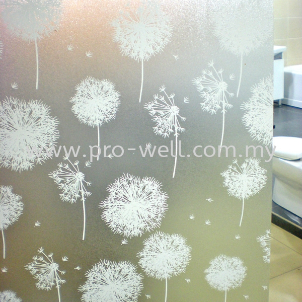 JE0026 Glue / н Film Windows Decorative Frosted Film Seri Kembangan, Selangor, Malaysia Supplier, Supply, Installation, Services | Pro-Well Sdn Bhd