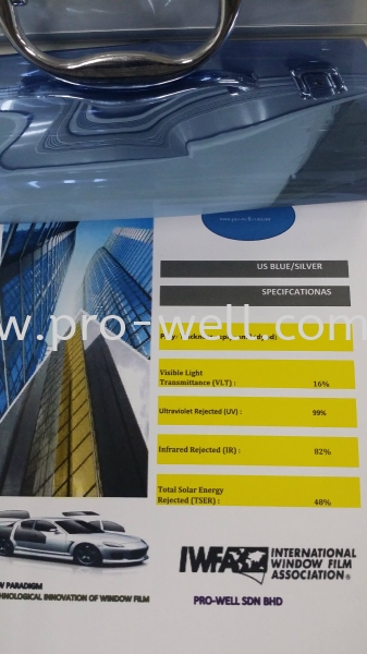 US Blue/Silver Tinted Building US Film Building Film Seri Kembangan, Selangor, Malaysia Supplier, Supply, Installation, Services | Pro-Well Sdn Bhd