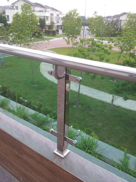 Terrase House Balcony (2) Balcony Puchong, Selangor, Kuala Lumpur (KL), Malaysia. Supplier, Supply, Supplies, Service | LS Venture Glass Sdn. Bhd.