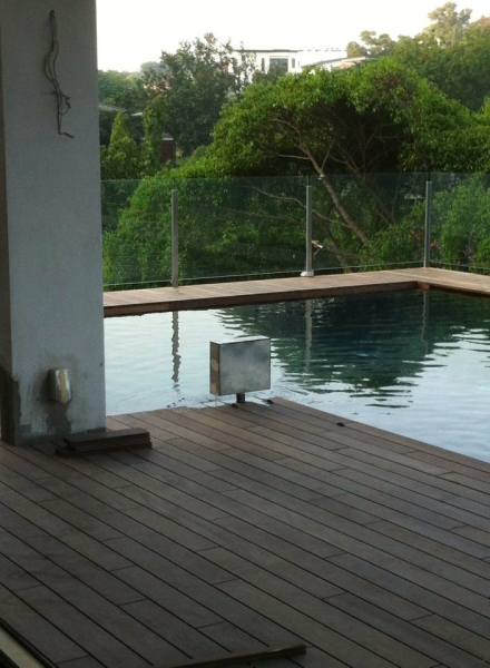 Swimming Pool Side Balcony Balcony Puchong, Selangor, Kuala Lumpur (KL), Malaysia. Supplier, Supply, Supplies, Service | LS Venture Glass Sdn. Bhd.