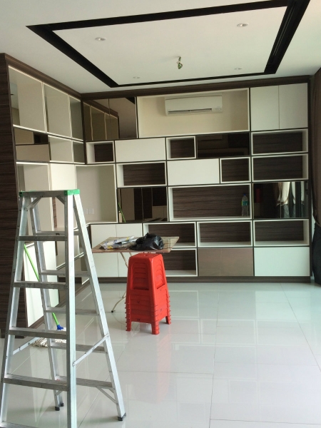 Living Room Aluminium Wardrobe Wardrobe Aluminium Cabinet / Wardrobe Puchong, Selangor, Kuala Lumpur (KL), Malaysia. Supplier, Supply, Supplies, Service | LS Venture Glass Sdn. Bhd.