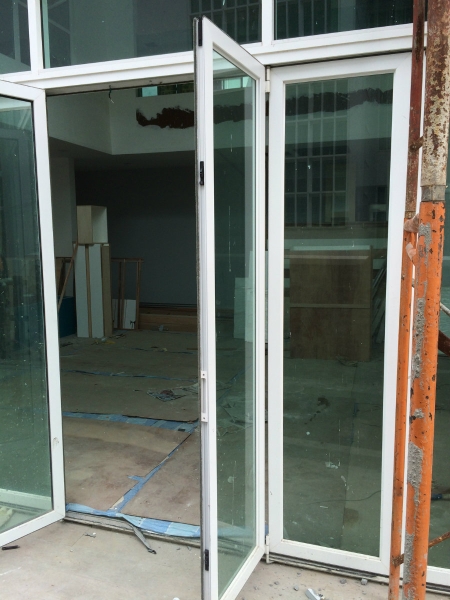 Aluminium Swing Door Aluminium Swing Door Door Puchong, Selangor, Kuala Lumpur (KL), Malaysia. Supplier, Supply, Supplies, Service | LS Venture Glass Sdn. Bhd.