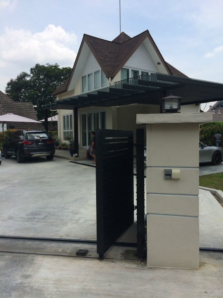  Aluminium Iron Gate Puchong, Selangor, Kuala Lumpur (KL), Malaysia. Supplier, Supply, Supplies, Service | LS Venture Glass Sdn. Bhd.