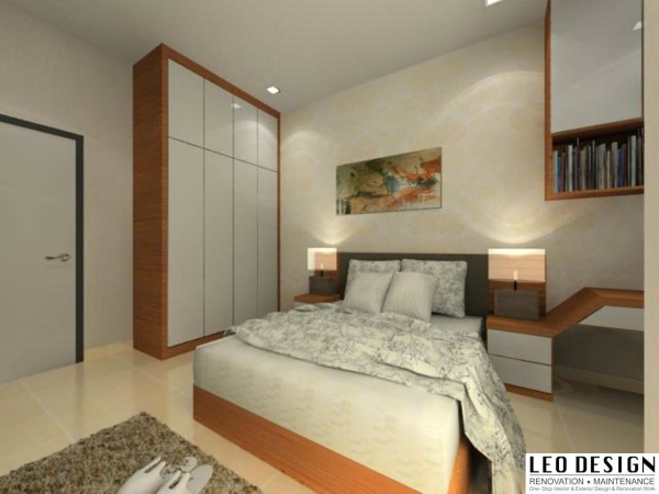 Bedroom Design Wardrobe Bedroom Design Kangkar Pulai, Johor Bahru(JB), Skudai Design, Renovation | Leo Design Sdn Bhd