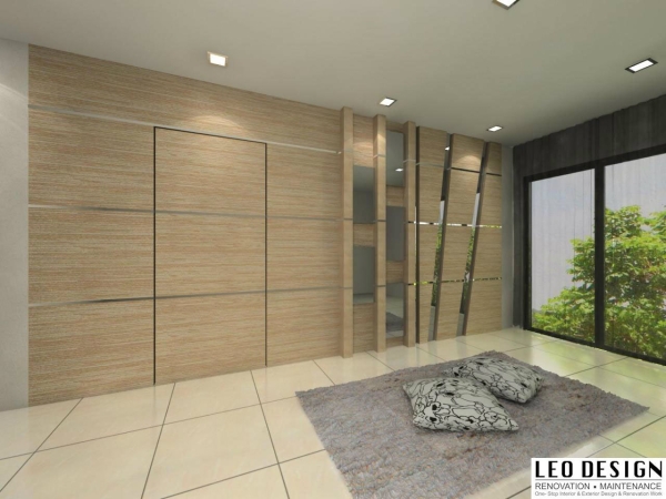 Bedroom Design Bedroom Design Kangkar Pulai, Johor Bahru(JB), Skudai Design, Renovation | Leo Design Sdn Bhd