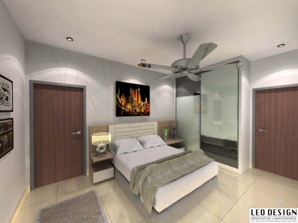 Bedroom Design Bedhead And Bedstead Bedroom Design Kangkar Pulai, Johor Bahru(JB), Skudai Design, Renovation | Leo Design Sdn Bhd