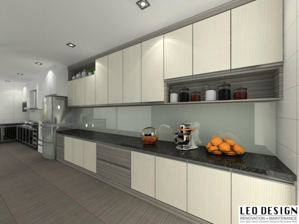 Kitchen Design Granite Top Kitchen Design Kangkar Pulai, Johor Bahru(JB), Skudai Design, Renovation | Leo Design Sdn Bhd