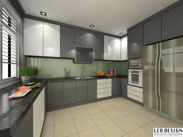 Kitchen Design Glass Design Kitchen Design Kangkar Pulai, Johor Bahru(JB), Skudai Design, Renovation | Leo Design Sdn Bhd