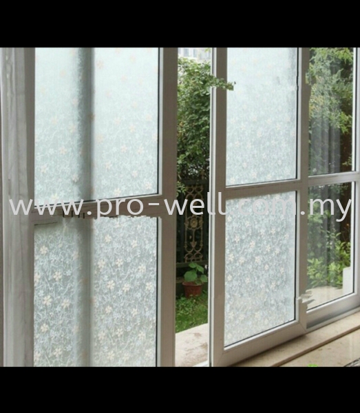 Decorative no Glue No Glue / Film Windows Decorative Frosted Film Seri Kembangan, Selangor, Malaysia Supplier, Supply, Installation, Services | Pro-Well Sdn Bhd