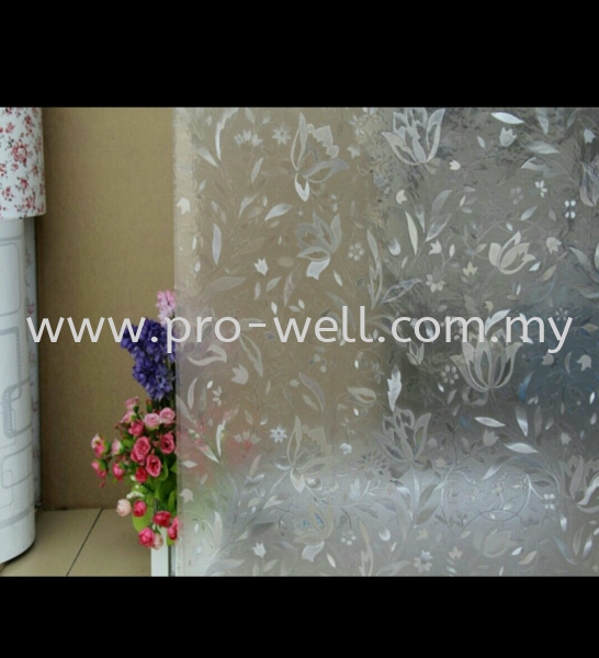 Decorative no Glue No Glue / Film Windows Decorative Frosted Film Seri Kembangan, Selangor, Malaysia Supplier, Supply, Installation, Services | Pro-Well Sdn Bhd