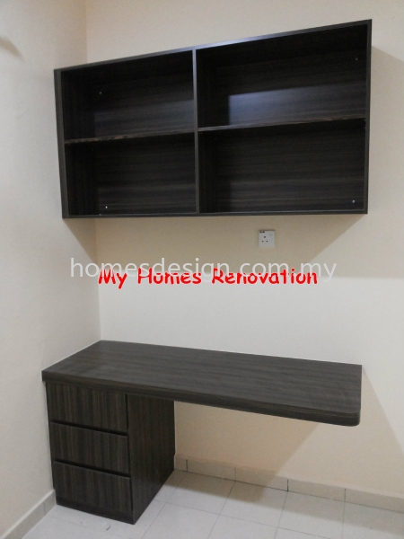 BOOK CABINET / DESK TABLE johor bahru /   Design, Manufacturer, Supplier, Wholesale | My Homes Renovation