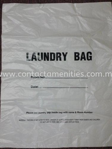 Laundry Bag with Wording