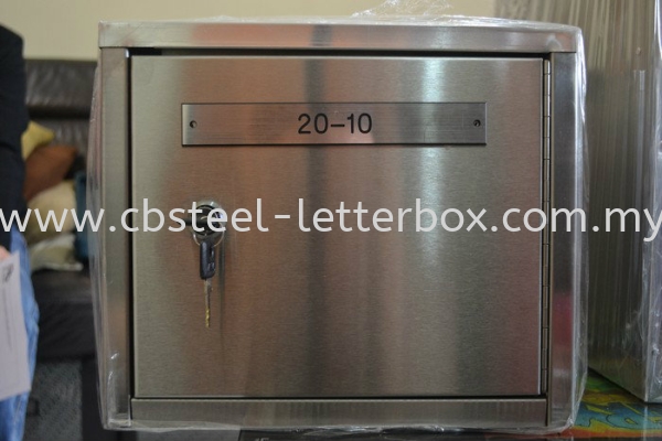 Stainless Steel Front and Back Hole Side Hung Stainless Steel Mix Letter Box - Apartment  Puchong, Selangor, Kuala Lumpur (KL), Malaysia. Supplier, Supply, Supplies, Manufacturer | CB Steel & Letter Box Sdn Bhd