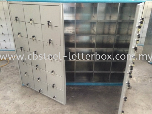  Aluminium Master Door Letter Box - Apartment  Puchong, Selangor, Kuala Lumpur (KL), Malaysia. Supplier, Supply, Supplies, Manufacturer | CB Steel & Letter Box Sdn Bhd