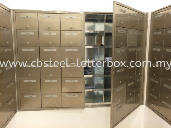  Stainless Steel Master Door Letter Box - Apartment  Puchong, Selangor, Kuala Lumpur (KL), Malaysia. Supplier, Supply, Supplies, Manufacturer | CB Steel & Letter Box Sdn Bhd