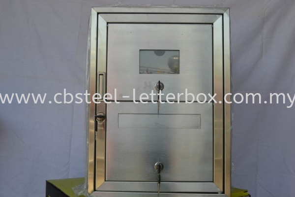  Stainless Steel Master Door with Acrylic Pocket Slot Letter Box - Apartment  Puchong, Selangor, Kuala Lumpur (KL), Malaysia. Supplier, Supply, Supplies, Manufacturer | CB Steel & Letter Box Sdn Bhd