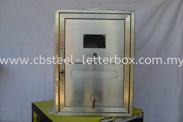  Stainless Steel Master Door with Acrylic Pocket Slot Letter Box - Apartment  Puchong, Selangor, Kuala Lumpur (KL), Malaysia. Supplier, Supply, Supplies, Manufacturer | CB Steel & Letter Box Sdn Bhd