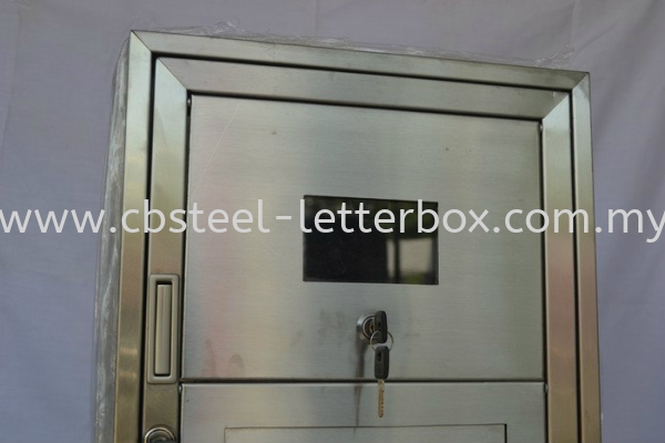  Stainless Steel Master Door with Acrylic Pocket Slot Letter Box - Apartment  Puchong, Selangor, Kuala Lumpur (KL), Malaysia. Supplier, Supply, Supplies, Manufacturer | CB Steel & Letter Box Sdn Bhd