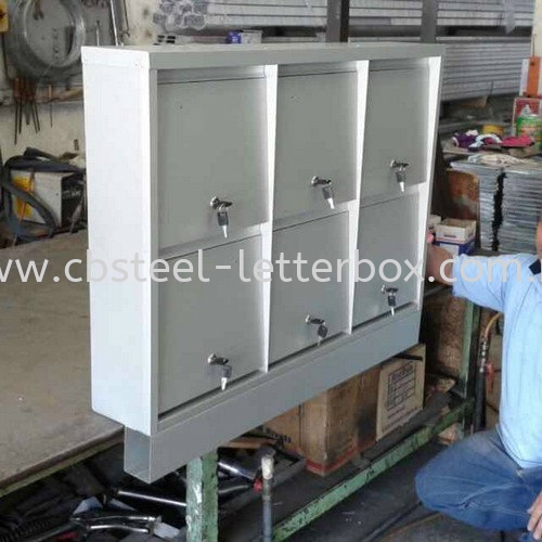  Aluminium 6 IN 1 Letter Box - Shop and Commercial Puchong, Selangor, Kuala Lumpur (KL), Malaysia. Supplier, Supply, Supplies, Manufacturer | CB Steel & Letter Box Sdn Bhd