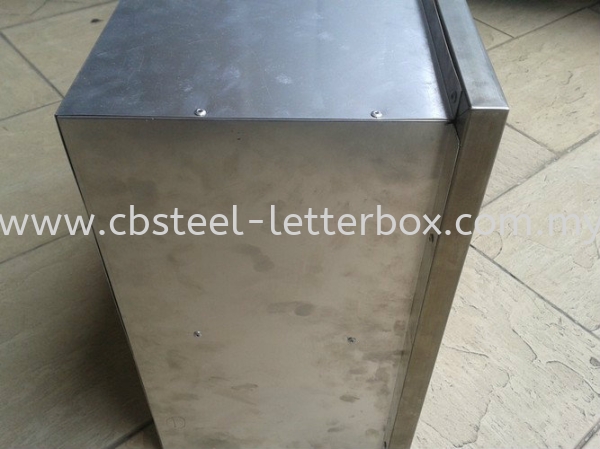  Stainless Steel with Skirting Letter Box - Shop and Commercial Puchong, Selangor, Kuala Lumpur (KL), Malaysia. Supplier, Supply, Supplies, Manufacturer | CB Steel & Letter Box Sdn Bhd