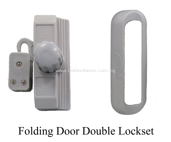 Folding Door Double Lockset Door Locks - Handles and Accessories Bukit Mertajam, Penang, Pulau Pinang, Malaysia. Supplier, Manufacturer, Exporter | LINKHARDWARE TRADING SDN BHD