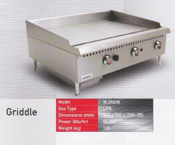 Table Top Griddle  Griddle  Kitchen Equipment Johor Bahru JB Malaysia Supply, Supplier, Supplies | Xuan Huat Food Equipment Sdn Bhd