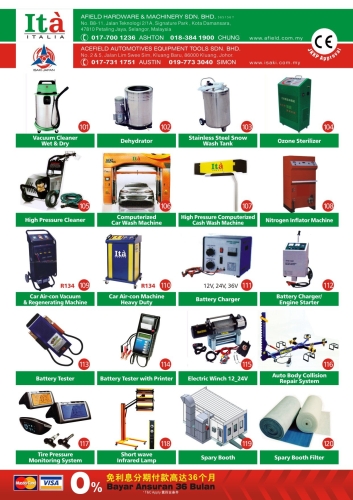 Equipment & Special Tools