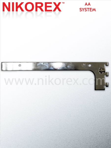 840301-840305 SHELF BRACKET M111  AA UPRIGHT ACCESSORIES Malaysia, Johor Bahru (JB), Kuala Lumpur (KL), Selangor, Melaka, Perak, Pahang, Singapore Supplier, Manufacturer, Supply, Supplies | Nikorex Display Products (M) Sdn Bhd