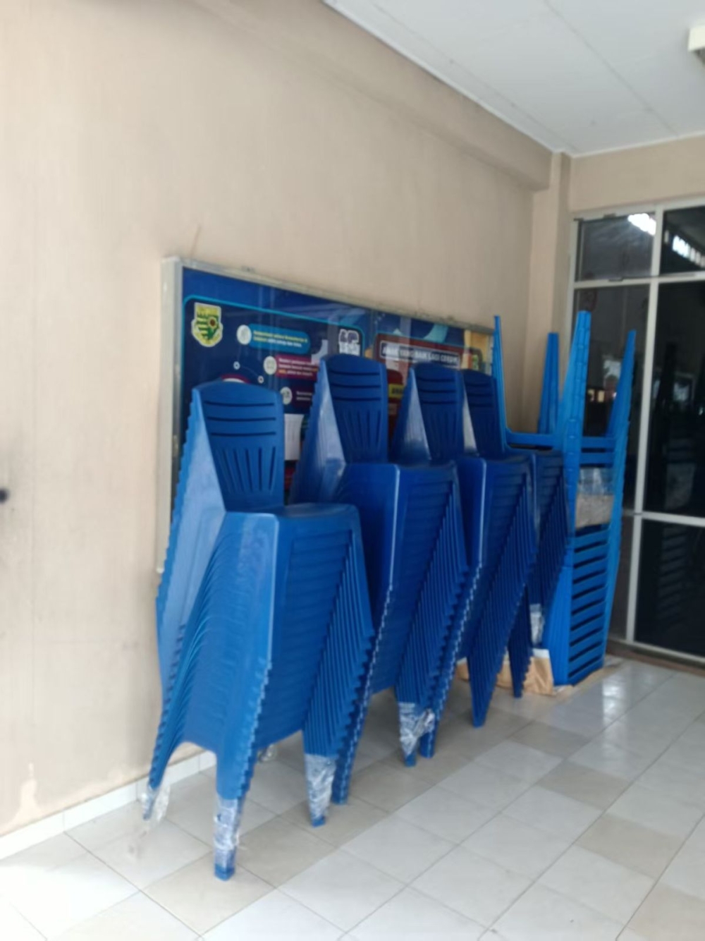 School Plastic Table & Chair Set Malaysia | Exam Table SPM Meja Peperiksaan Sekolah | Kerusi Meja Sekolah Biru | Pembekal Kerusi Meja Sekolah Penang , Kedah , Bertam ,Kepala Batas , Gelugor , Lunas , Ipoh , Tapah