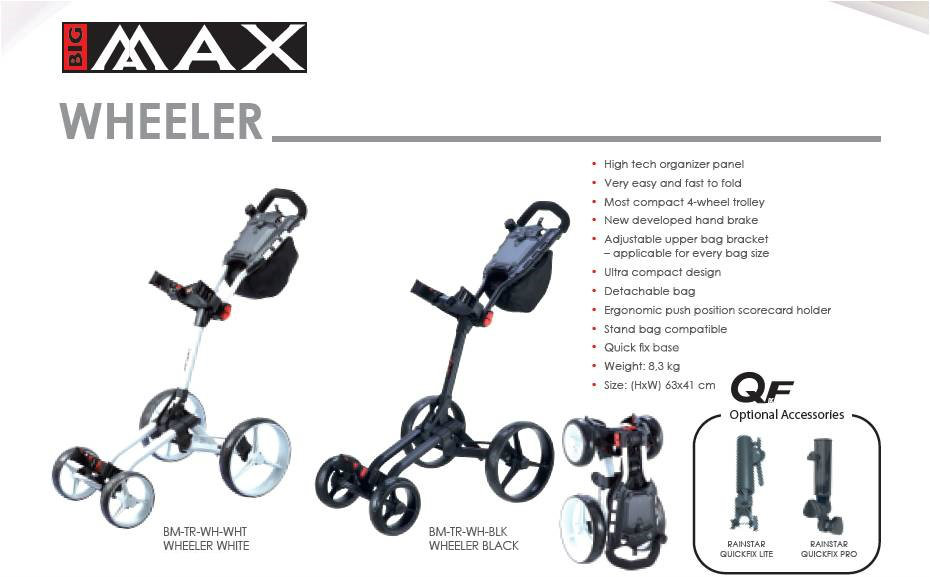 Big Max Wheeler 4 Wheels Trolley