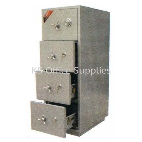 Fire Resistant Series 4d Frc 4 Drawer Office Safe Malaysia