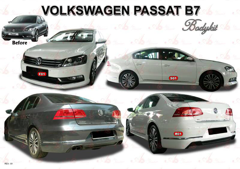 2013 volkswagen passat body kit