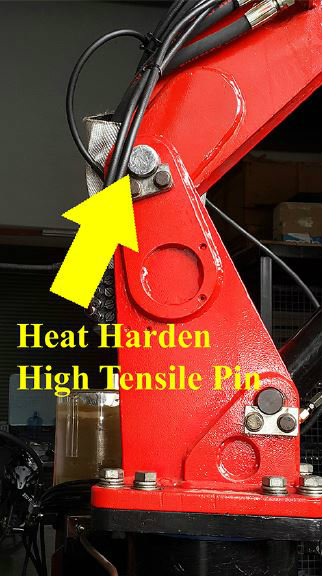 Heat Harden High Tensile 50mm-sized Pins