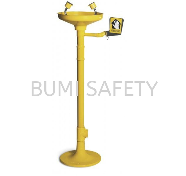 Pedestal Mounted Eyewash Abs Bowl Emergency Response, Eyewash / Shower Selangor, Kuala Lumpur (KL), Puchong, Malaysia Supplier, Suppliers, Supply, Supplies | Bumi Nilam Safety Sdn Bhd