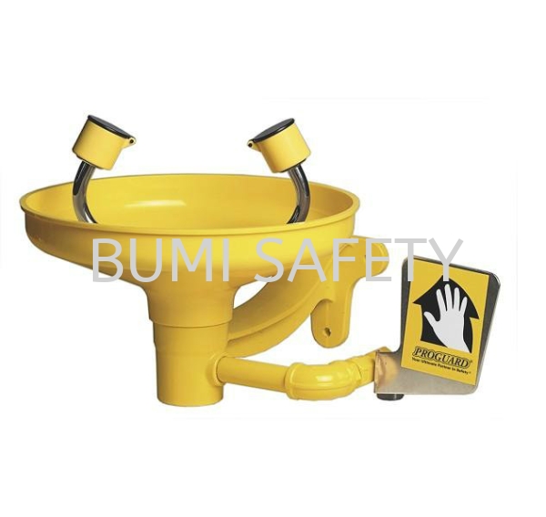 Wall Mount Eyewash Abs Bowl Emergency Response, Eyewash / Shower Selangor, Kuala Lumpur (KL), Puchong, Malaysia Supplier, Suppliers, Supply, Supplies | Bumi Nilam Safety Sdn Bhd