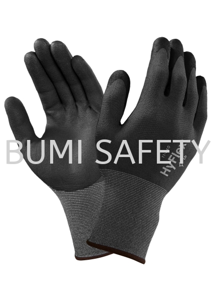 HyFlex Glove Hand Protection Selangor, Kuala Lumpur (KL), Puchong, Malaysia Supplier, Suppliers, Supply, Supplies | Bumi Nilam Safety Sdn Bhd