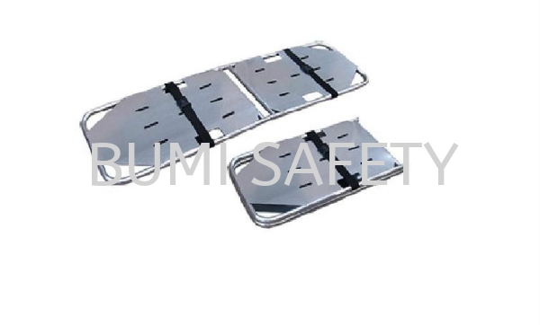Foldaway Aluminium Spine Board w,2 straps Stretcher Medical Equipment Selangor, Kuala Lumpur (KL), Puchong, Malaysia Supplier, Suppliers, Supply, Supplies | Bumi Nilam Safety Sdn Bhd