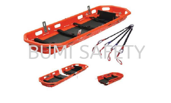 Basket Stretcher w,4 point bridle sling 2-Piece Stretcher Medical Equipment Selangor, Kuala Lumpur (KL), Puchong, Malaysia Supplier, Suppliers, Supply, Supplies | Bumi Nilam Safety Sdn Bhd