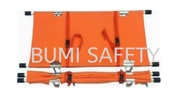 Single Fold Stretcher w,sewn-on 2 strap Stretcher Medical Equipment Selangor, Kuala Lumpur (KL), Puchong, Malaysia Supplier, Suppliers, Supply, Supplies | Bumi Nilam Safety Sdn Bhd