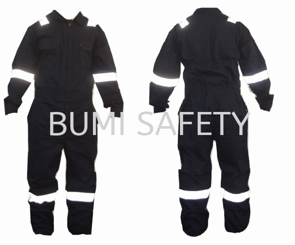 100% Cotton Coverall Navy Blue Coverall Protective Clothing Selangor, Kuala Lumpur (KL), Puchong, Malaysia Supplier, Suppliers, Supply, Supplies | Bumi Nilam Safety Sdn Bhd