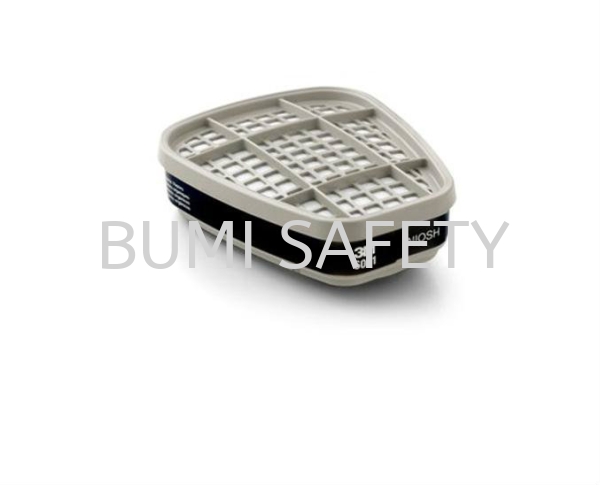 3M Organic Vapor Cartridge 6001 Respirator Protection Selangor, Kuala Lumpur (KL), Puchong, Malaysia Supplier, Suppliers, Supply, Supplies | Bumi Nilam Safety Sdn Bhd