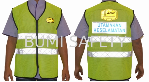 JKR Safety Vest  Safety Vest Safety Vest / Traffic Control Selangor, Kuala Lumpur (KL), Puchong, Malaysia Supplier, Suppliers, Supply, Supplies | Bumi Nilam Safety Sdn Bhd
