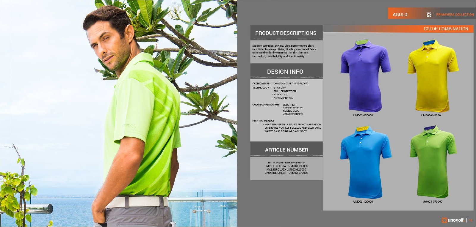 Unogolf AGULO Apparel