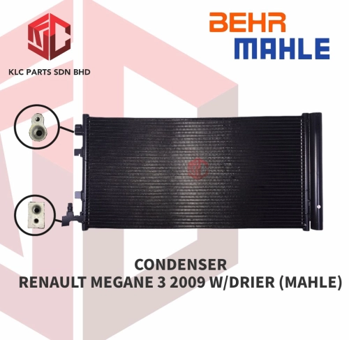 CONDENSER RENAULT MEGANE 3 2009 W/DRIER (MAHLE)