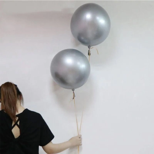 22inch Seamless Festive Chrome Bubble Balloon *Silver 1pack (B-22CBB-SI)