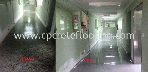 PU Flooring Before and After Comparison Office PU Flooring PU Flooring Shah Alam, Selangor, KL, Kuala Lumpur, Malaysia Supplier, Installation, Supply | CP Crete Sdn Bhd