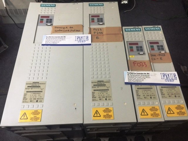 REPAIR SIEMENS WECHSELRICHTER DC INVERTER SIMOVERT VC 6SE7023-8TD61-Z MALAYSIA SINGAPORE INDONESI