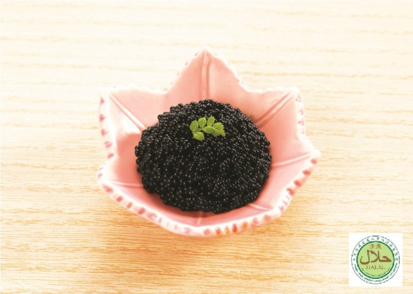 Seasoned Flying Fish Roe Black / Halal Tobiko Black Fish Roe Singapore Supplier, Distributor, Importer, Exporter | Arco Marketing Pte Ltd