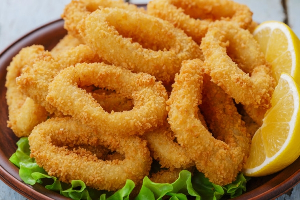 Breaded Squid Ring Deep Fry & Chicken Meat Products Singapore Supplier, Distributor, Importer, Exporter | Arco Marketing Pte Ltd