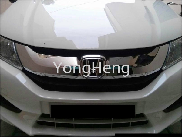 Front Chrome grill Honda - City 2014 Accessories Johor Bahru JB Malaysia Supplier, Wholesaler | Yong Heng Autoparts & Styling Sdn Bhd